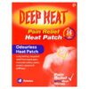 Deep Heat Pain Relief Patches