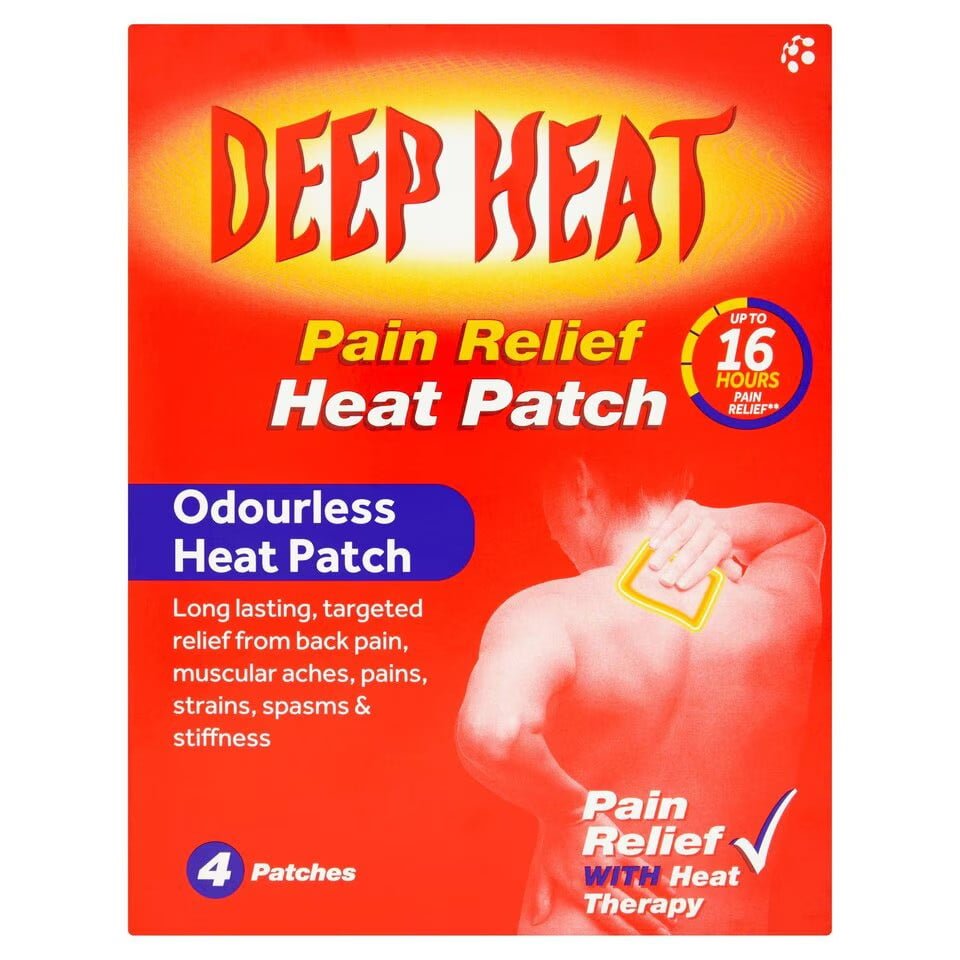 Deep Heat Pain Relief Patches